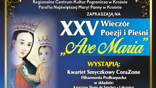 XXV wieczór poezji i pieśni „Ave Maria”