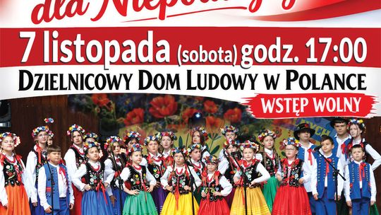 Z pieśnią dla Niepodległej w Polance