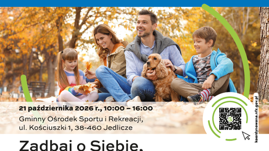 „Zadbaj o Siebie, Postaw na Zdrowie” – bezpłatne wydarzenie profilaktyczne w Jedliczu
