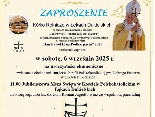 100-lecie Parafii Polskokatolickiej pw. Dobrego Pasterza w Łękach Dukielskich