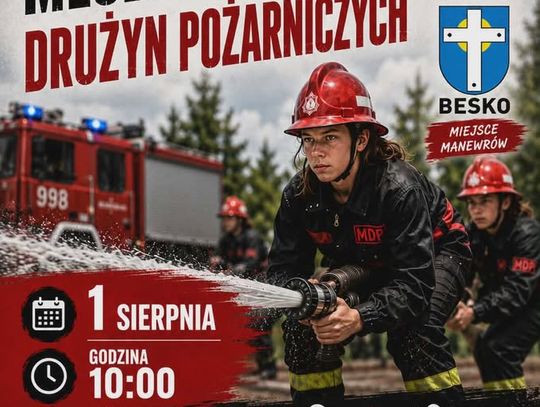 4 Manewry Młodzieżowych Drużyn Pożarniczych w Besku