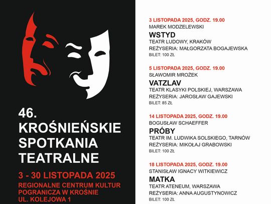 46. Krośnieńskie Spotkania Teatralne [PROGRAM]
