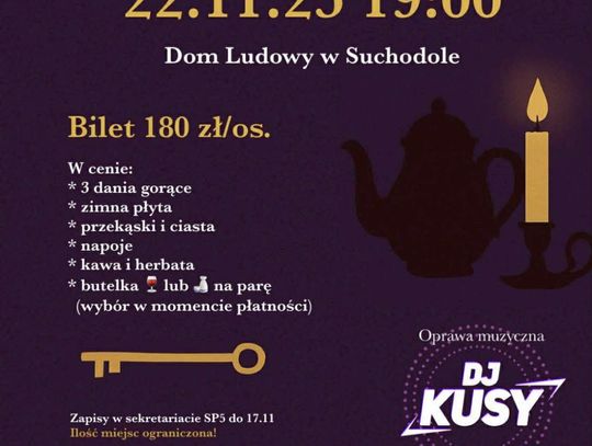 Andrzejki w Domu Ludowym w Suchodole Andrzejki w Domu Ludowym w Suchodole