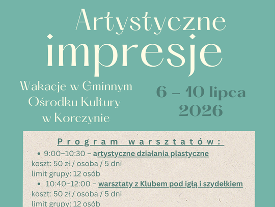 Artystyczne impresje w Korczynie