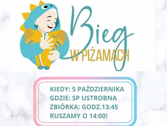 Bieg w piżamach w Ustrobnej