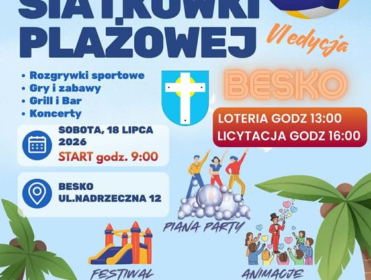 Charytatywny Turniej Siatkówki Plażowej - IV edycja