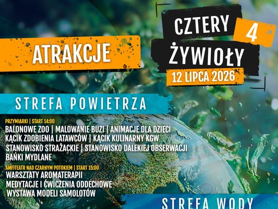 Cztery Żywioły w Rymanowie-Zdroju