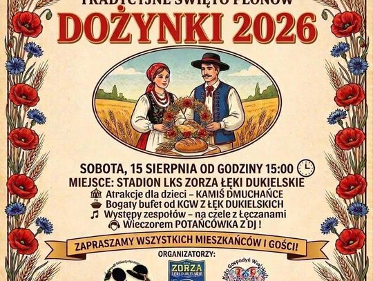 Dożynki w Łękach Dukielskich 2026