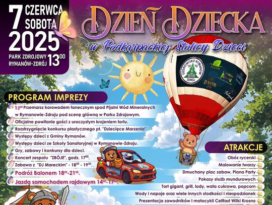Dzień dziecka w Podkarpackiej Stolicy Dzieci