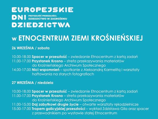 Europejskie Dni Dziedzictwa w Etnocentrum
