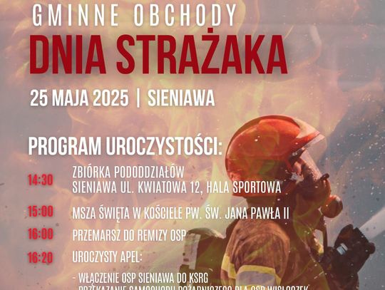 Gminne Obchody Dnia Strażaka w Sieniawie Gminne Obchody Dnia Strażaka w Sieniawie