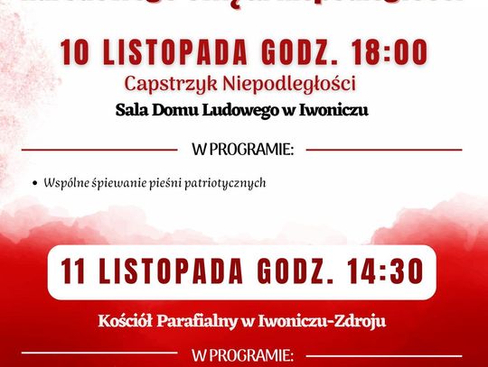Gminne Uroczystości Narodowego Święta Niepodległości Gminne Uroczystości Narodowego Święta Niepodległości