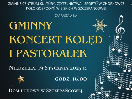 Gminny Koncert Kolęd i Pastorałek w Szczepańcowej