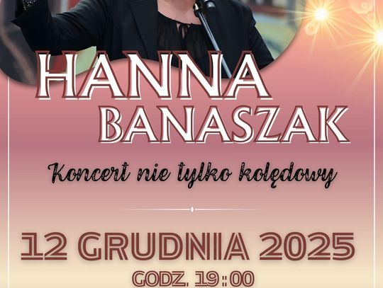 Hanna Banaszak - Koncert nie tylko kolędowy Plakat koncertu Hanny Banaszak