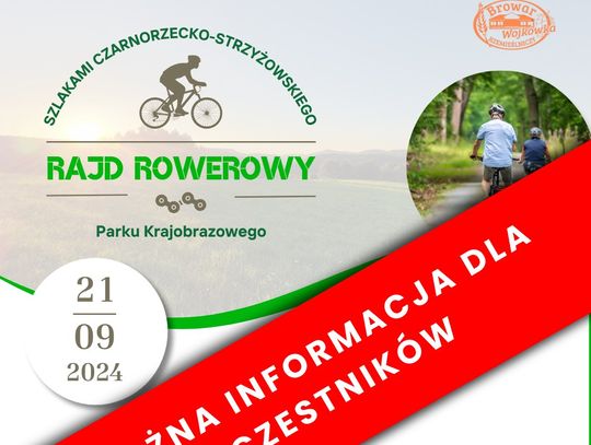 I Rajd Rowerowy Szlakiem Czarnorzecko-Strzyżowskiego Parku Krajobrazowego