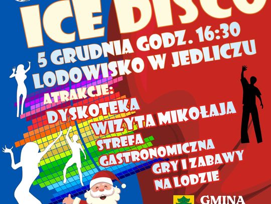Plakat promujący wydarzenie Ice Disco
