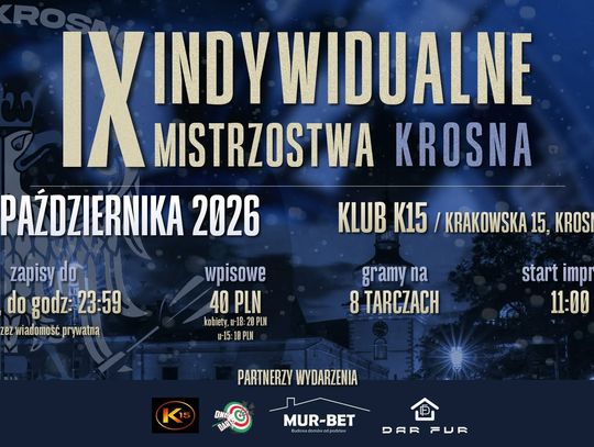 IX Indywidualne Mistrzostwa Krosna w Steel Dart
