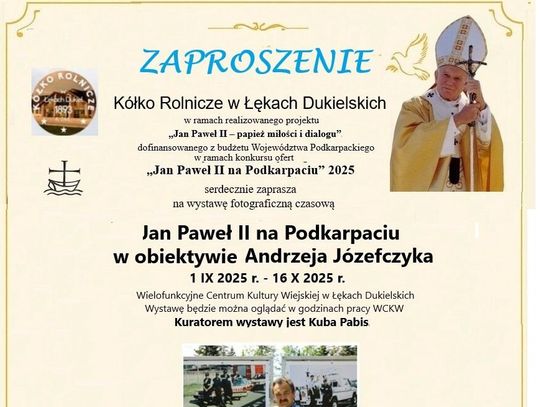 Jan Paweł II na Podkarpaciu w obiektywie Andrzeja Józefczyka Jan Paweł II na Podkarpaciu w obiektywie Andrzeja Józefczyka