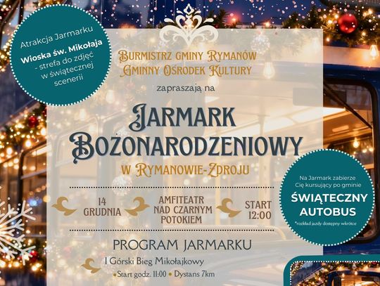 Jarmark Bożonarodzeniowy w Rymanowie-Zdroju Jarmark Bożonarodzeniowy w Rymanowie-Zdroju