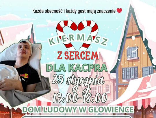 Kiermasz z Sercem dla Kacpra w Głowience