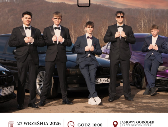 Plakat koncertu zespołu Aptekarze w Rymanowie 27 września 2026 o 16:00