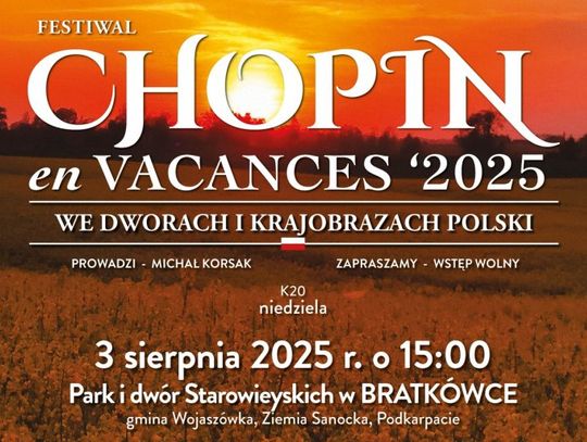 Koncert Chopinowski w Bratkówce