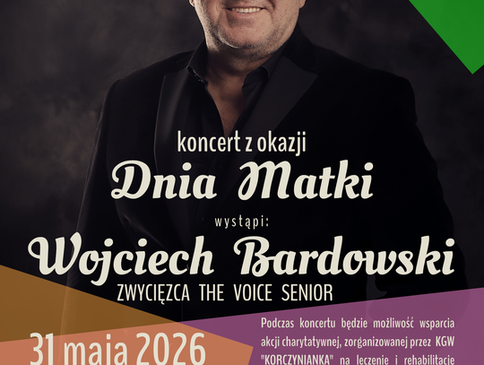 Koncert z okazji Dnia Matki w Korczynie