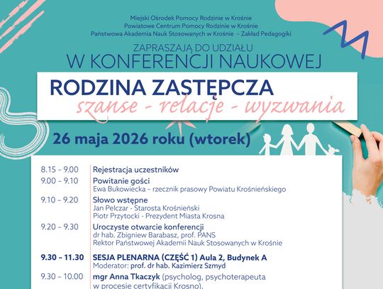Konferencja naukowa "Rodzina zastępcza. Szanse - relacje - wyzwania"