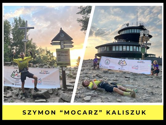 Korona Gór Polskich w 12 Dni - Spotkanie z Szymonem Kaliszukiem Plakat wydarzenia Korona Gór Polskich w 12 Dni