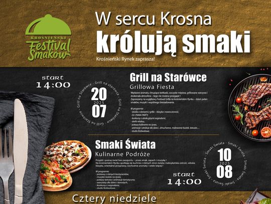 Krośnieński Festiwal Smaków – Grill na Starówce: Grillowa Fiesta Krośnieński Festiwal Smaków – Grill na Starówce: Grillowa Fiesta