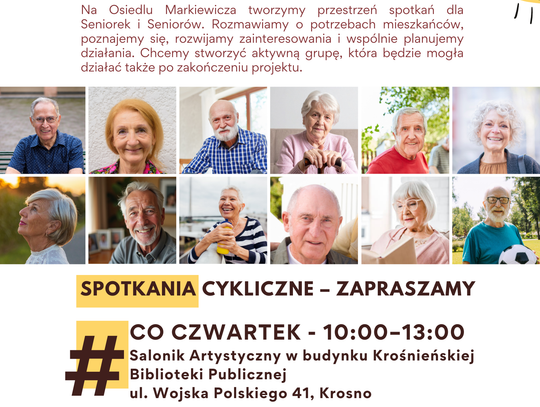 Krośnieńskie ASY przenoszą się do biblioteki. Cykliczne spotkania seniorów trwają dalej