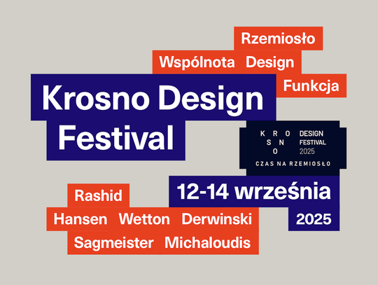 Krosno Design Festival 2025 – Czas na rzemiosło [PROGRAM]