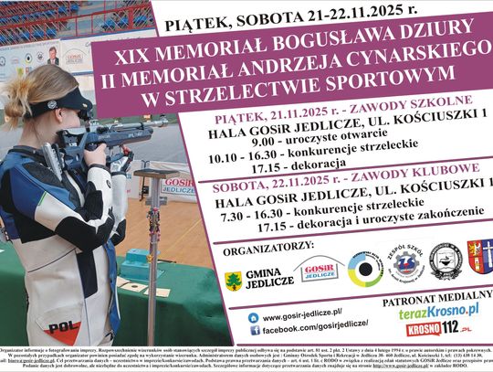 Memoriał Bogusława Dziury i Andrzeja Cynarskiego w strzelectwie sportowym Memoriał Bogusława Dziury i Andrzeja Cynarskiego w strzelectwie sportowym