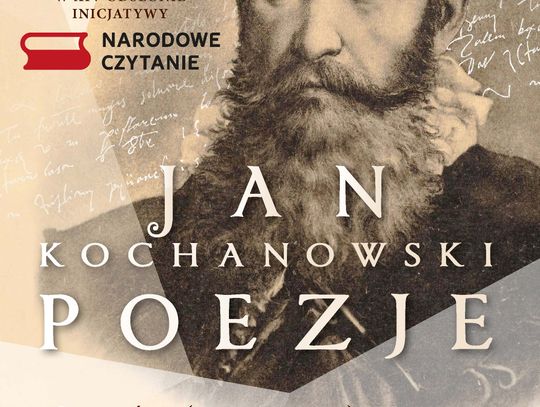 Narodowe Czytanie: Jan Kochanowski - Poezje Plakat wydarzenia Narodowe Czytanie: Jan Kochanowski - Poezje