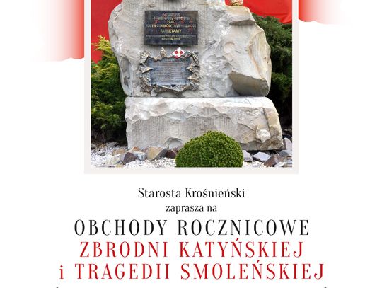 Obchody rocznicowe Zbrodni Katyńskiej i Tragedii Smoleńskiej