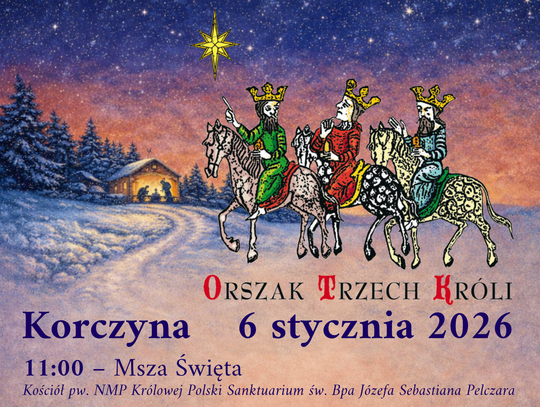Orszak Trzech Króli w Korczynie