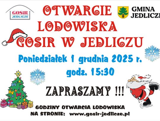 Otwarcie Lodowiska GOSiR w Jedliczu