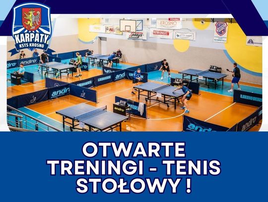 Otwarty trening tenisa stołowego