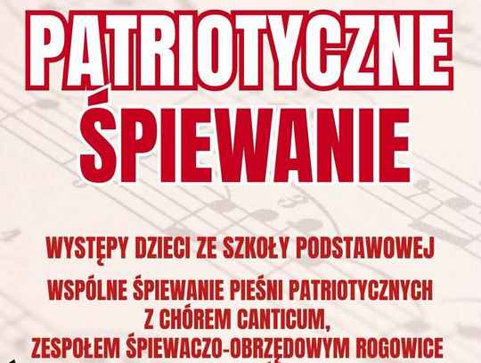 Patriotyczne Śpiewanie w Rogach