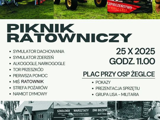 Piknik Ratowniczy w Żeglcach Piknik Ratowniczy w Żeglcach
