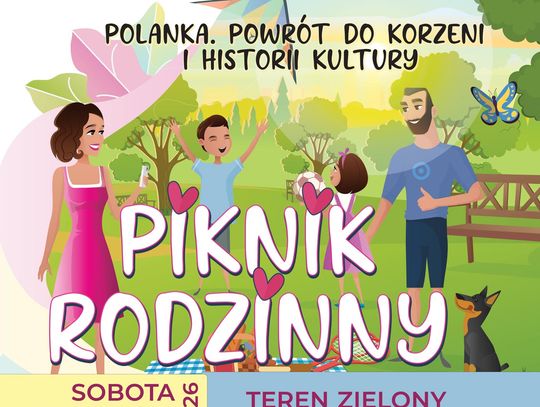 Plakat wydarzenia Piknik Rodzinny w Krośnie-Polance 11 lipca 2026