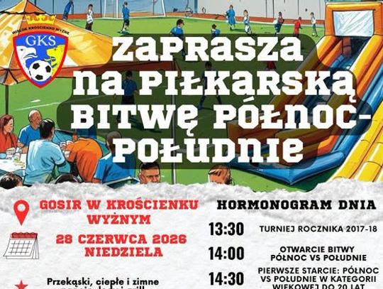 Piłkarska Bitwa Północ-Południe w Krościenku Wyżnym