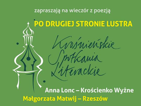 „Po drugiej stronie lustra” - wieczór z poezją