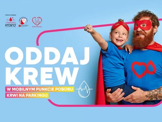 Podziel się życiem pod VIVO! Krosno. Wiosenna akcja krwiodawstwa już 14 marca