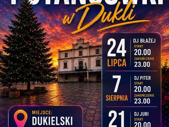 Potańcówka na dukielskim rynku