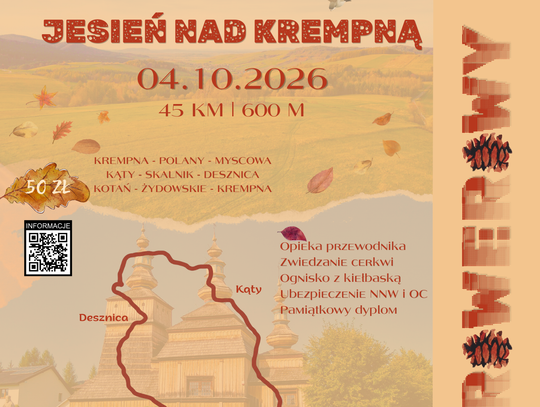 Rajd rowerowy "Jesień nad Krempną"