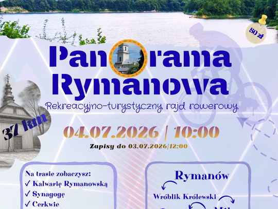 Rajd Rowerowy „Panorama Rymanowa”