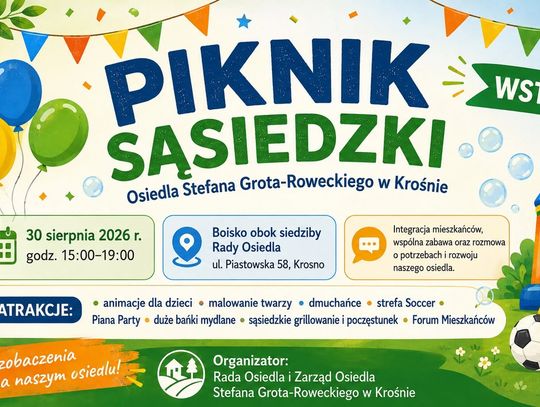 Rodzinne popołudnie na Piastowskiej: zabawa, grill i Forum Mieszkańców o przyszłości osiedla