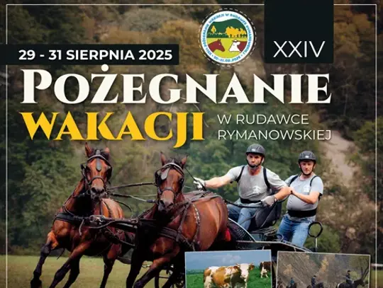 Rudawka Rymanowska żegna wakacje: hodowcy, konie huculskie i rozmowy o rolnictwie