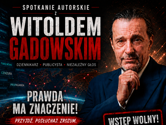 Spotkanie autorskie z Witoldem Gadowskim
